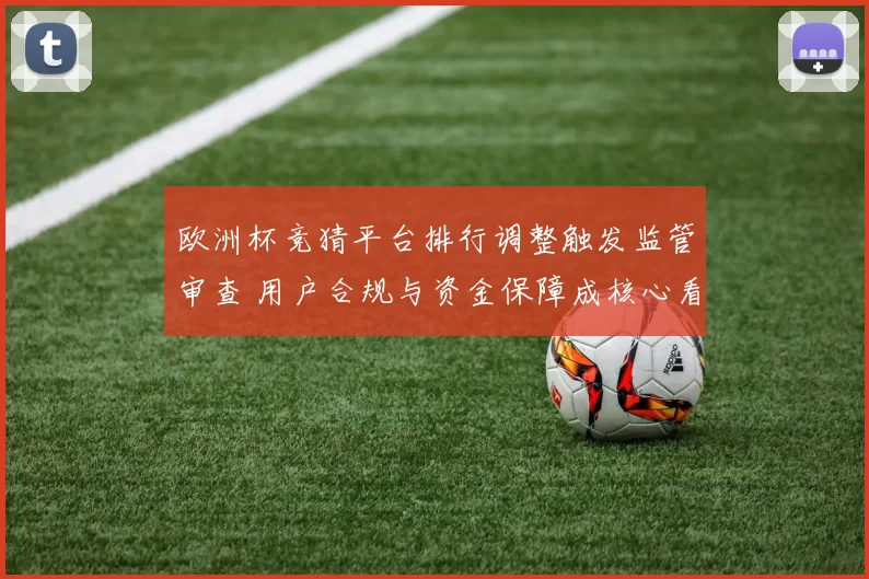 欧洲杯竞猜平台排行调整触发监管审查 用户合规与资金保障成核心看点