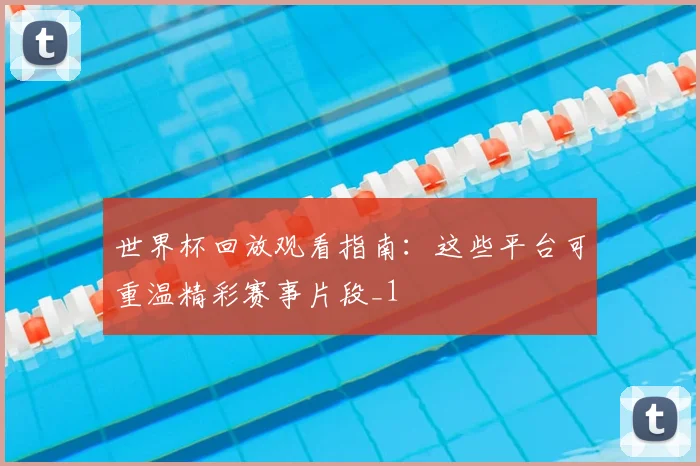 世界杯回放观看指南:这些平台可重温精彩赛事片段_1